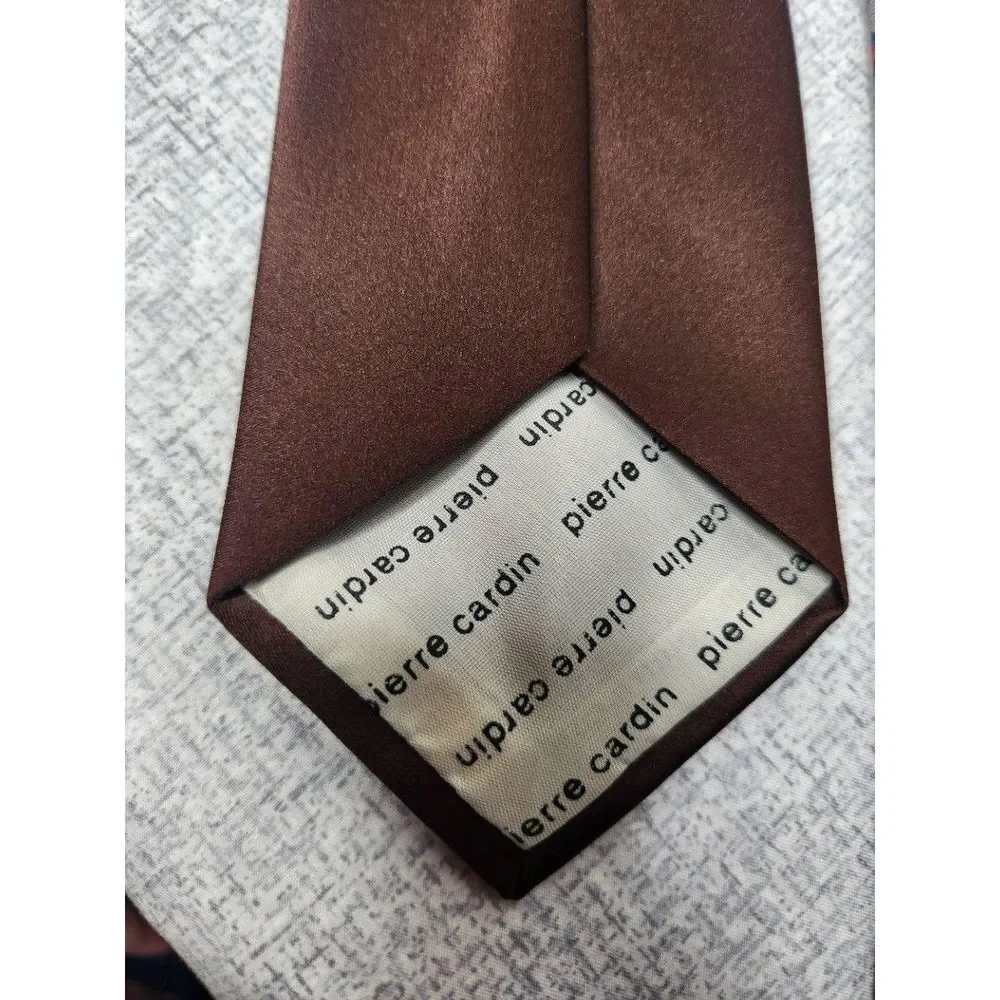 Pierre Cardin & Della Croce Ties Silk & Polyester Striped & Geometric Vintage